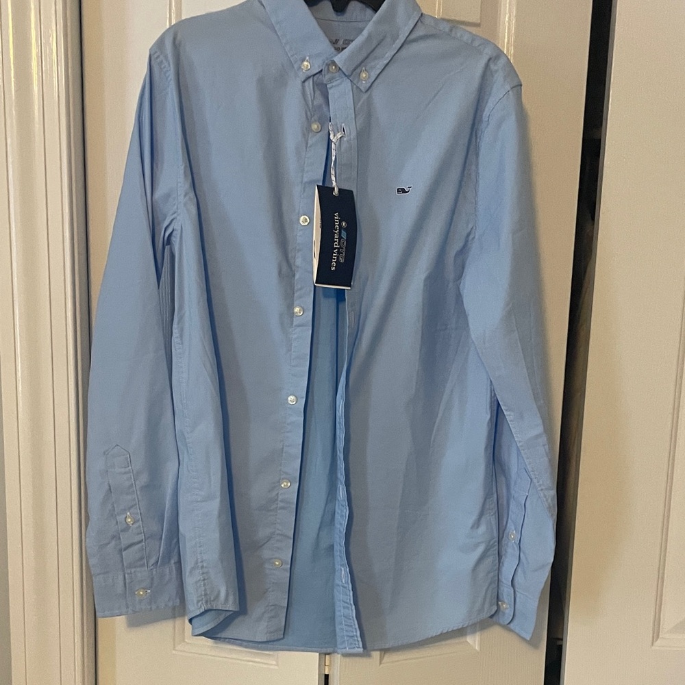 VINEYARD VINES On the Go Performance Long sleeved button down shirt for Boys